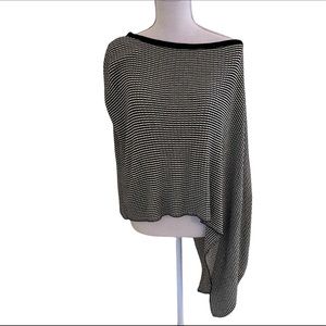Offspring Retro Pullover Asymmetrical Poncho O/S